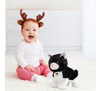 Generic Juguete Interactivo para Gatos con Campana, Robot Electrónico de Peluche, Juguete para Gatos para Niños, Control de Voz y Control Táctil, Mano de Obra de Primera Clase, Compañero de Juegos