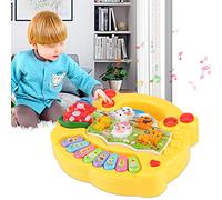Generic Juguete Musical Interactivo para Bebés con Sonidos de Animales y Reconocimiento de Colores para Juegos Educativos para Niños (CP5031A Amarillo)