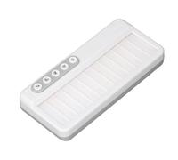 Generic Juguete para Piano de bebé, Luces Coloridas Seguras para Niños Pequeños del Teclado Musical del Teclado de Juguete Iluminado para Niñas para Niños Mayores de 1 Año (WHITE)