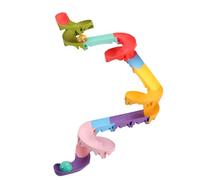 Generic Juguete para Pista de Baño, Ventosa Fuerte, Pistas Deslizantes Desmontables, Pista Deslizante para Bañera, Juego de Construcción de Tobogán Acuático con 8 Ventosas para Niños de 1 a 6 Años