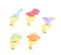 Generic Juguetes Acuáticos de Dinosaurios Pequeños, 5 uds., Juguetes Duraderos para Luchar contra el Agua, para Piscina Al Aire, Fiesta en la Playa