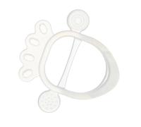 Generic Juguetes con Tootos del bebé, la Interfaz de la Estructura de la Estructura del bebé Ligero Promueve la Silicona del Crecimiento del Diente para el Alivio de Goma (Transparente)