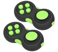 Generic Juguetes para el TDAH, Juguetes Inquietos con el Juego de Inquietos para el Juego de (Verde Negro)