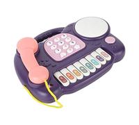 Generic Juguetes Telefónicos de Tambor de Piano de bebé, Teléfono para Bebés Tambor Música de Juguete Interesante para Educación para Niños