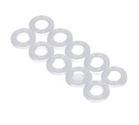 Generic Juntas de Convertidor Rápido de CO2 Sello Confiable para Manguera de Fabricante de Refrescos: 10 Arandelas de Anillos Tóricos de Silicona para Adaptador de Máquina de Refrescos, Adecuadas
