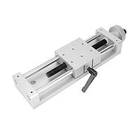 Generic Ka80-1402-100 Mesa Deslizante Lineal de Aleación de Aluminio Etapa de Rodillo Alto de 80X80 Mm para óptica y Maquinaria, Movimiento Lineal Manual con Movimiento (#3)
