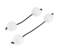 Generic Kashaka Shaker Juego de 2 Pares de Instrumentos Musicales de Plástico Duradero para Principiantes Práctica y Educación del Ritmo