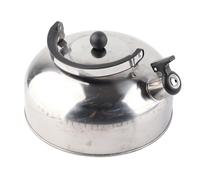 Generic Kettle de Estufa, Tetera de Tetera Whistling Kettle 3L Whistling Tea, Hervidor de Silbido de Acero Inoxidable, de Calefacción Rápida con Anti -escaldado para la Cocina del Hogar