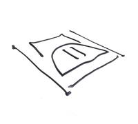 Generic Kit Completo de Burlete Duradero 9096 Apto para Reemplazo de Tira de Sellado de Goma Impermeable GGW para Grand Sport 1996 - Comodidad de Conducción Mejorada - 7 Piezas
