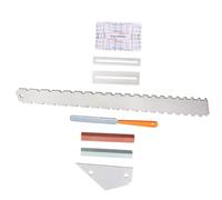 Generic Kit Completo de Nivelación de Trastes de Guitarra de Acero Inoxidable con Piedras de Afilar para Luthiers y Músicos, 8 Piezas (SILVER)