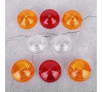 Generic Kit de 8 Lentes para Luces Indicadoras Laterales y Traseras - Protección de ABS Compatible con (todos los Modelos hasta 1995) y Serie 3 - Fabricado con