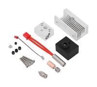 Generic Kit de Actualización del Bloque del Calentador del Extrusor Boquilla Chapada Bimetálica de Cobre de Aleación de Ti Resistente a Altas Temperaturas para Impresora 3D, para ENDER-3 S1,