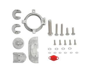 Generic Kit de ánodo de Aluminio de Alta Resistencia OE 888756Q01, 27 Piezas para Dentrofuerabordas Mercruiser Alpha 1 Generación 2