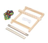 Generic Kit de Artesanía de Telar de Madera para Niños, Desarrollo de Habilidades para Principiantes con Diseño Duradero