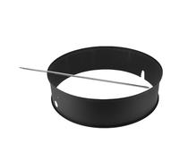 Generic Kit de Asalto de Acero Inoxidable, Kit de Anillo de Rotación de Rotación de Rotas de Parrilla BBQ para Parrillas de Carbón de Hervidor de 22 Pulgadas, 2 a 3 Rpm, Motor Eléctrico para Viajes