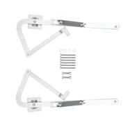 Generic Kit de Brazo de Equilibrio de Bisagra de Escalera de ático, Reemplazo Eficiente para Mk5 WU2210 W2208 W2210, 2 Piezas con Tornillos y Arandelas