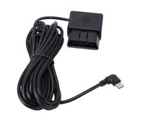 Generic Kit de Cable de Alimentación OBD para Cámara de Salpicadero, Protección de bajo Voltaje para Modo de Estacionamiento Las 24 Horas, Acc, Adecuado para GPS y Accesorios de Vehículos