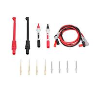 Generic Kit de Cables de Prueba y Cables Conductores de Sonda Reemplazables para Mediciones Precisas en Automoción e Industria Latón Silicona 2 Unidades
