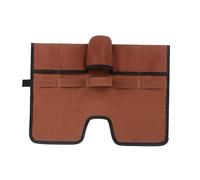 Generic Kit de Camarero Profesional de Lona, Bolsa de Transporte, Bolsa de Camarero de Mixología Portátil para Acampar Al Aire Libre, de Herramientas de Barra Plegable para Picnics, Viajes (Brown)
