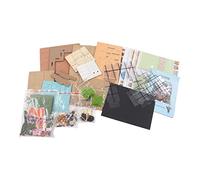 Generic Kit de Casa de Muñecas en Miniatura, Rompecabezas Artesanal, Juguete Multifuncional, Proyecto Hecho a Mano para Decoración del Hogar