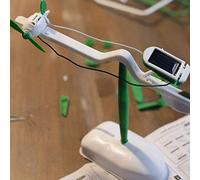 Generic Kit de Ciencia Solar 6 en 1, Kit de Robot de Potencia de Aprendizaje para Niños, Ideal para el Desarrollo Educativo, de Ciencia Solar Ensamblado para Juguetes para Niños (como se Muestra)