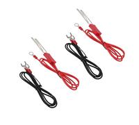 Generic Kit de Conector de Cinta para Cerca Eléctrica con Terminal M8 para Rancho de Ganado Paquete de 2 Conectores de Gancho de Acero Inoxidable Accesorio de Alambre para Cerca Segura