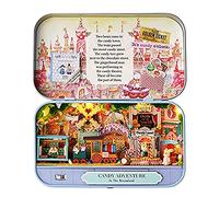 Generic Kit de Construcción en Miniatura para Bricolaje, Modelo Encantador de Casa de Muñecas para Relajarse, Pasatiempos para Adultos y Adolescentes, Materiales Casi como una Casa Real, Tamaño