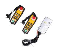 Generic Kit de Control Remoto de Grúa a Prueba de Agua con Control Remoto Industrial con Alcance de Larga Distancia, Paquete de 2 para Operaciones de Transportador y Minería (AC380V)