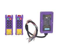 Generic Kit de Control Remoto de Grúa, Controlador de Polipasto Eléctrico con Protección IP67, Respuesta Rápida de 0,01 S para Maquinaria de Minería de Carbón (220V)
