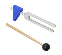 Generic Kit de Diapasón con Vibración de 528Hz para Meditación y Yoga, Material de Acero Inoxidable y Madera para Relajación Mente Pacífica (MI528)