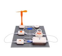 Generic Kit de Exploración de Circuitos Activados por Voz AI para niños: Bloques de Construcción Educativos Stem Prácticos Hechos de Materiales Plásticos Seguros
