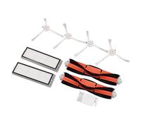 Generic Kit de Filtros de Cepillo de Repuesto para Robot Aspirador, Peine Plano Blanco para Mijia 1C F9 Mi Robot Aspirador con Filtros de Silicona ABS HEPA de Primera Calidad para