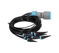 Generic Kit de Gotero de Flores con 10 Goteros de Agua de Riego por Goteo Preciso para Producción Agrícola ABS, PP de para Producción Agrícola