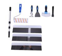 Generic Kit de Herramientas Autonivelantes Versátil para Pisos de Resina 3 Tipos de Raspadores para una Aplicación Uniforme del Material 1 Juego para Entusiastas de la Construcción de Pisos