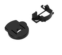 Generic Kit de Instalación de Impresión Portátil con Bandeja/montaje Impreso en 3 Dimensiones para Cargador, Material ABS Color Negro para Accesorios de Videojuegos