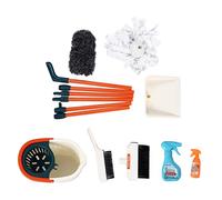 Generic Kit de Limpieza Desmontable para Niños, Juego de Juguetes con Habilidades Prácticas para Niños Pequeños, Juego de rol