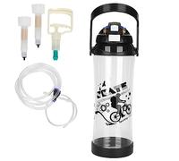 Generic Kit de Máquina de Ordeño Portátil, Funcionamiento Manual, Capacidad de 3L para Cría de Ovejas y Cabras, Plástico de Calidad Alimentaria (#1)