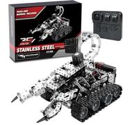Generic Kit de modelo de tanque de escorpión de metal RC para adultos, montaje mecánico de bricolaje con control remoto de 12 canales y 2.4 G, juego de construcción desafiante (1292 piezas)