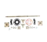 Generic Kit de Montaje de Eje Trasero Go Kart Duradero de 740mm, Alta Compatibilidad, Rendimiento Mejorado para Triciclos de Deriva, Profesional