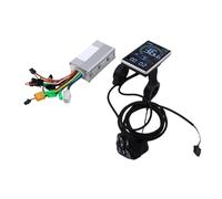 Generic Kit de Pantalla LCD para Scooter Eléctrico con Velocímetro a Color y Controlador sin Escobillas de 350 W para una Fácil Instalación, ABS Impermeable y Aleación de Aluminio