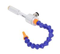 Generic Kit de Pistola de Enfriamiento de Aire Frío Tubo de Vórtice de Vórtice Aleación de Aluminio de Tubo Universal Flexible con Ajuste para Soldadura de Taladro de Fresado