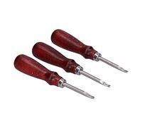 Generic Kit de Recorte Afilado para Bordes de Cuero, para Manualidades, Corte de Cuero, Diseño Cómodo para Bolsos, Carteras, Regalos
