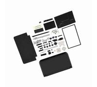 Generic Kit de Reparación de Carcasa Completa 3DS XL, Juego Completo de Repuesto para Consolas, Material Duradero, Ideal para Reparar Piezas, Repuesto de Carcasa 3DSLL para Jugadores (BLACK)