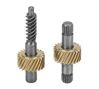 Generic Kit de Reparación de Engranajes de Motor con Pestillo, Metal Duradero para E36 E46 E64 Convertible 2 Unidades