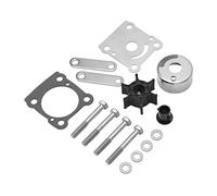 Generic Kit de Reparación de Impulsor de Bomba de Agua de 15 Piezas, Reemplazo Duradero para Fuerabordas de 2 Tiempos con Fácil Instalación para Fuerabordas de 6 y 8