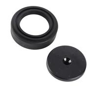 Generic Kit de Reparación de Válvulas de Pulverización, Rociado y Tornillos, Kit de Reparación de Válvulas, Cubierta de Grifo de Ducha de Cocina, Restaurante Comercial (9956 Tapa/negro)