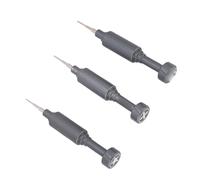Generic Kit de Reparación Electrónica Eficiente Tapa Giratoria S2 Aleación de Acero 3 Piezas para Reloj Cámara Portátil Teléfono para Reparador