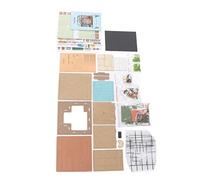 Generic Kit de Rompecabezas de Casa de Muñecas en Miniatura, Juguete Creativo Hecho a Mano para Decoración del Hogar y Entretenimiento para Mayores de 14 Años