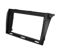 Generic Kit de Tablero Panel de Fascia de Radio ABS Negro Marco de Instalación de Doble DIN de 9 Pulgadas Reemplazo de Bisel Estéreo de Ajuste Preciso para Navegación Carplay 3 2003 2009 (Sin cable