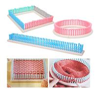 Generic Kit de Telar de Punto de Alta Calidad, Herramienta para Tejer Práctica para Diseñadores de Flores, Material ABS